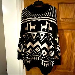 H&M Oversized Jacquard-Knit Sweater